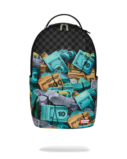 sprayground monopoly money backpack