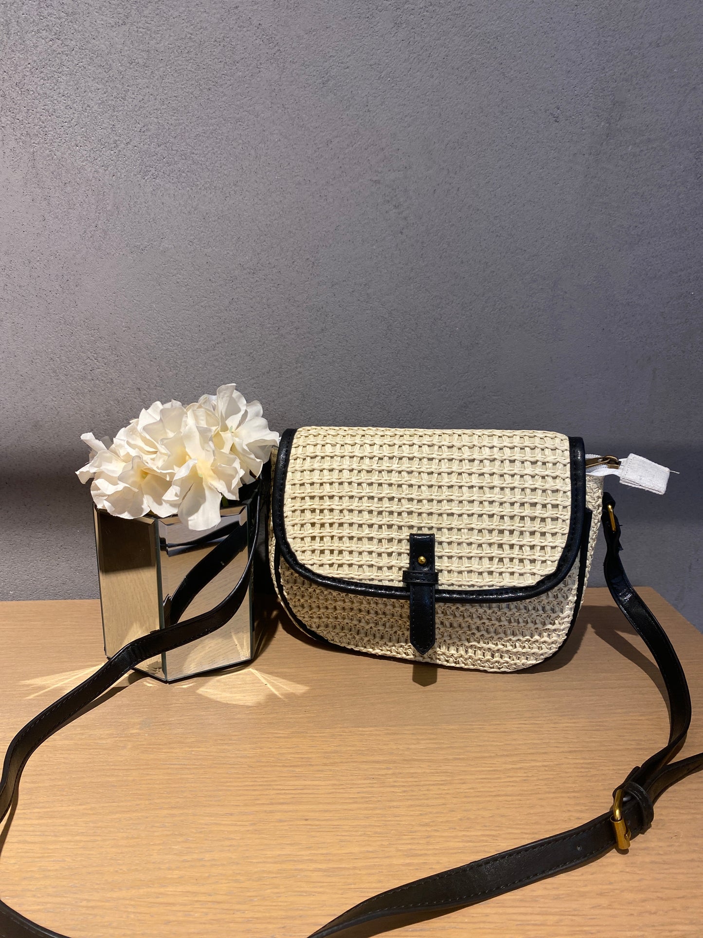 borsa bandoleras rafia