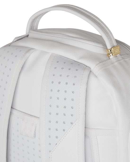 sprayground gold brick white