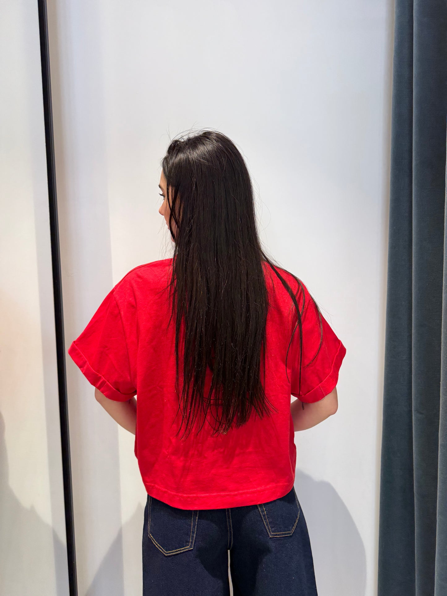 isabel t shirt over drop