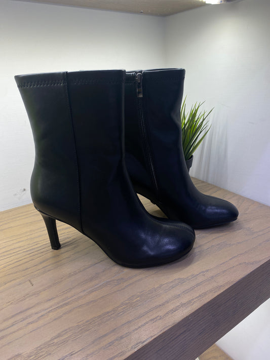 gold stivaletto punta tonda