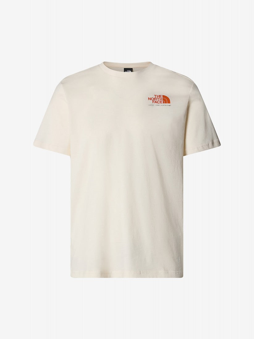 the north face m graphic ss tee