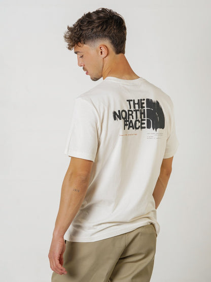 the north face m graphic ss tee