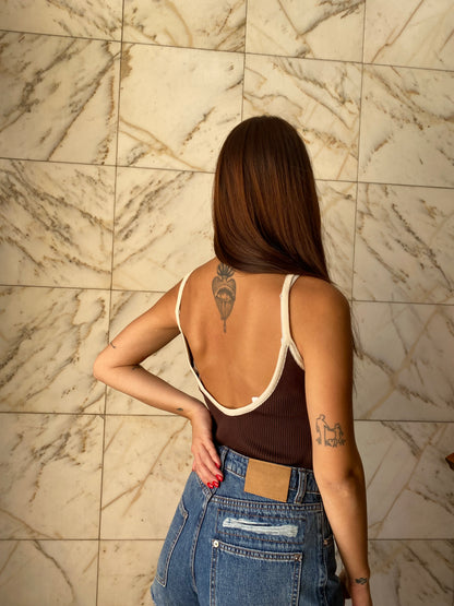 monique body filo bordo contrasto
