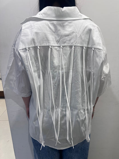 lumina camicia frange retro