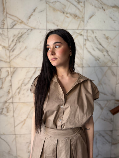 ornella b camicia smanicata