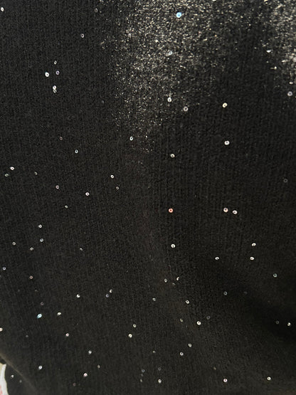 ornella b pull mini pailettes