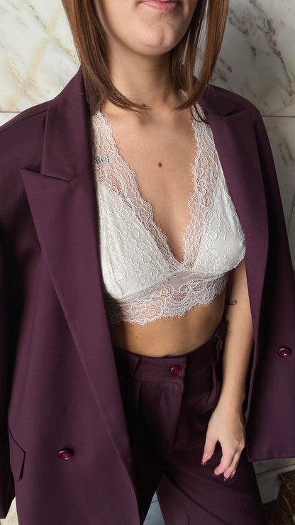isabel bralette pizzo