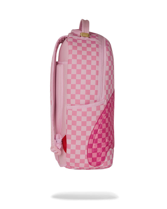 sprayground pink sip patch backpack