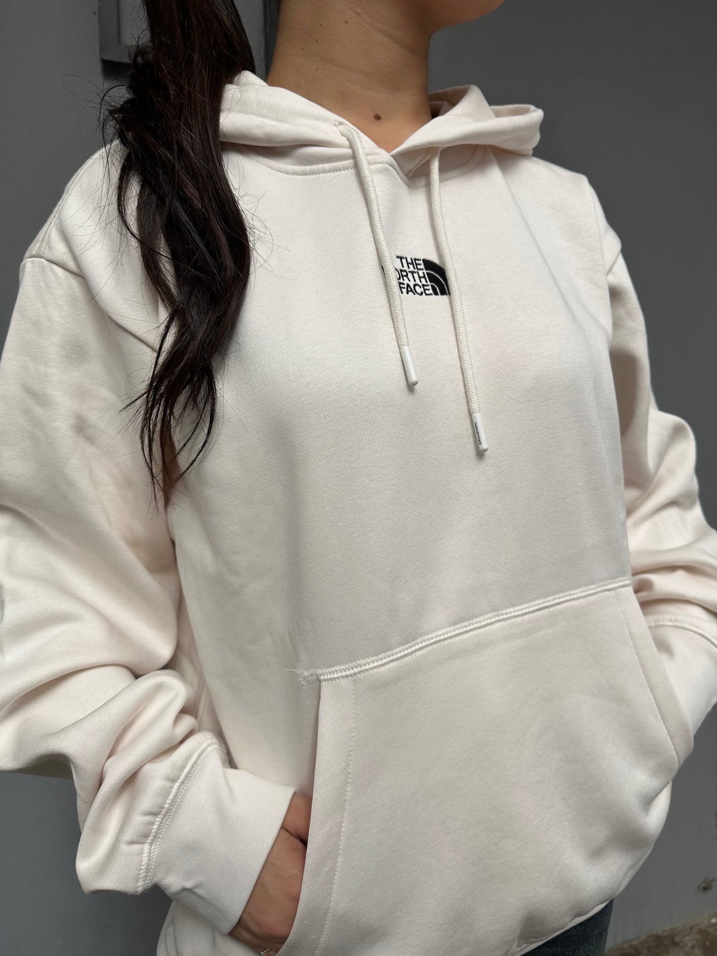 the north face w essential oversz hoodie