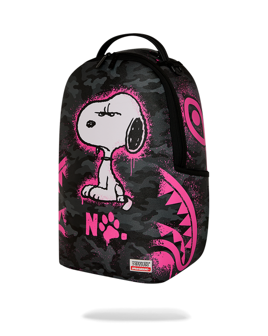 sprayground snoopy pink stencil