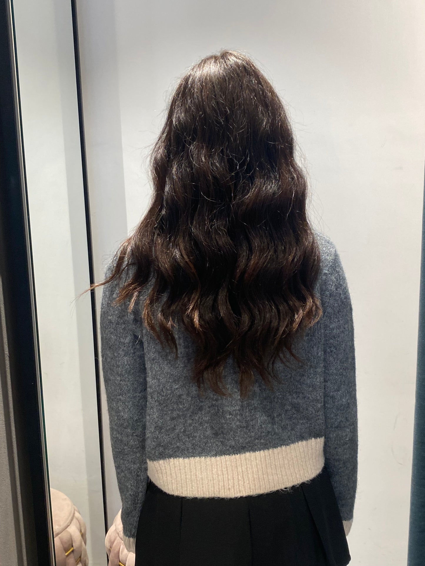 only cardigan tasche contrasti