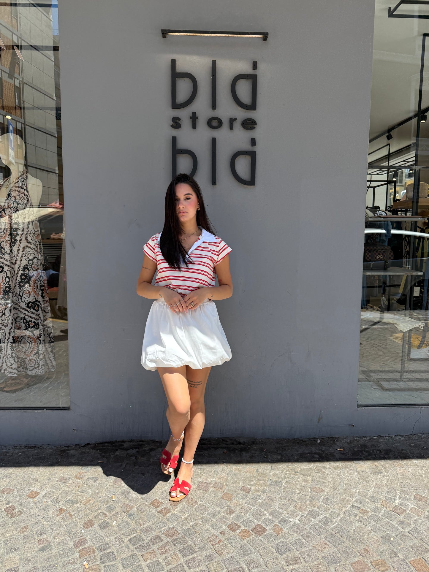 egg tshirt polo righe