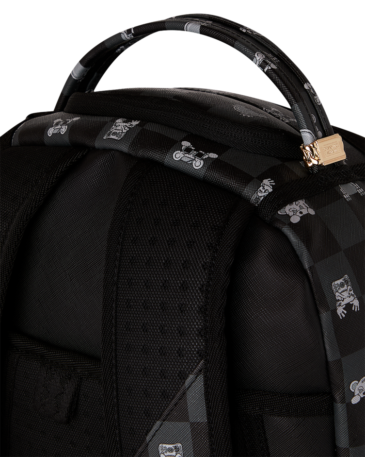 sprayground gray peeking character check