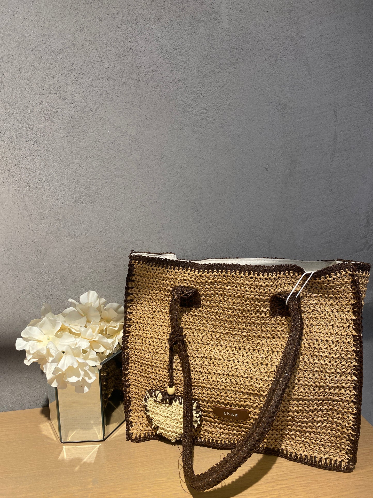 borsa bandoleras rafia