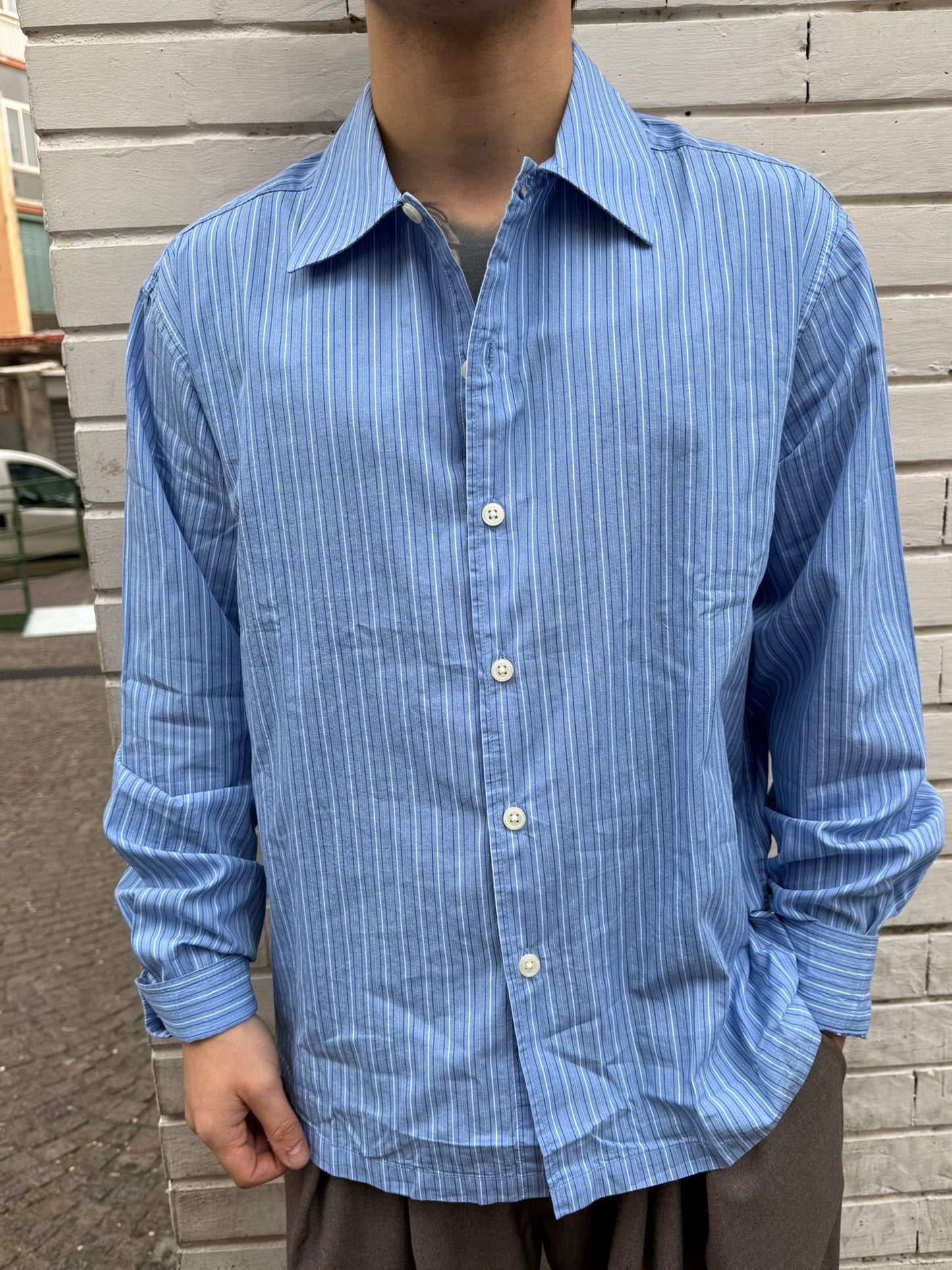 only & sons camicia a righe