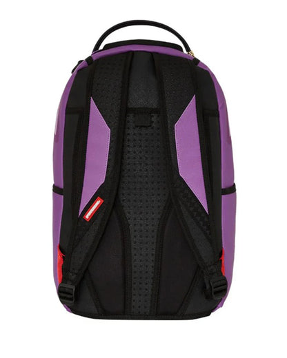 sprayground purple shark central backpack