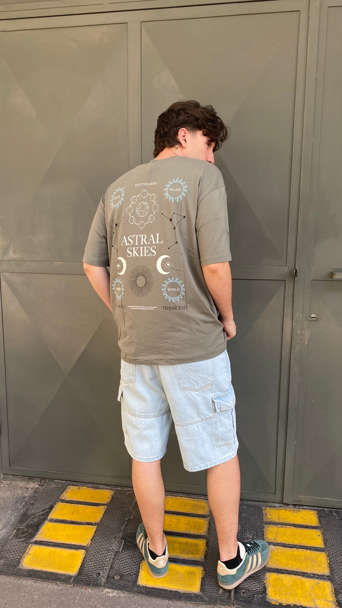 only&sons t-shirt stampa retro