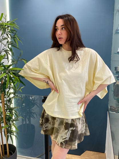 two way t-shirt manica ampia