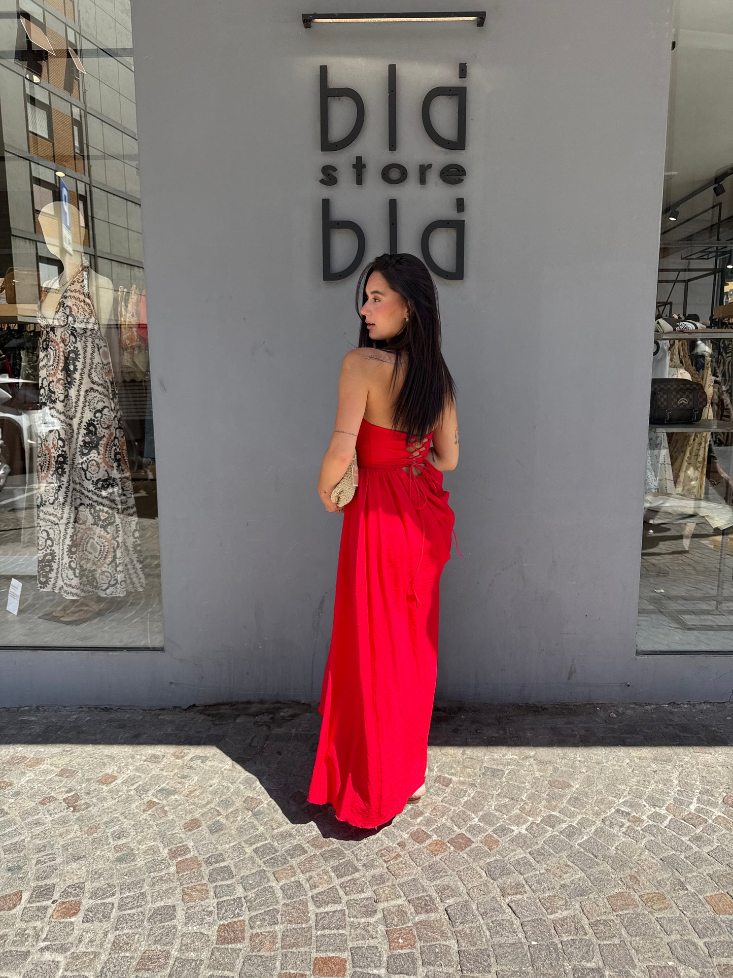 cor01 long dress bustino arriccio