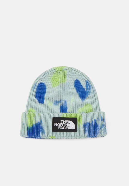 the north face tie dye logo box baenie