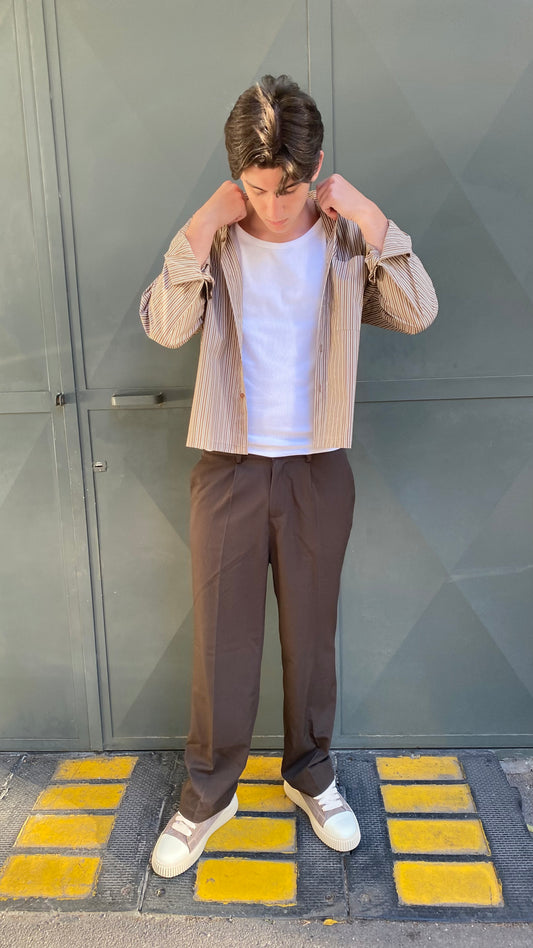 duca camicia righe