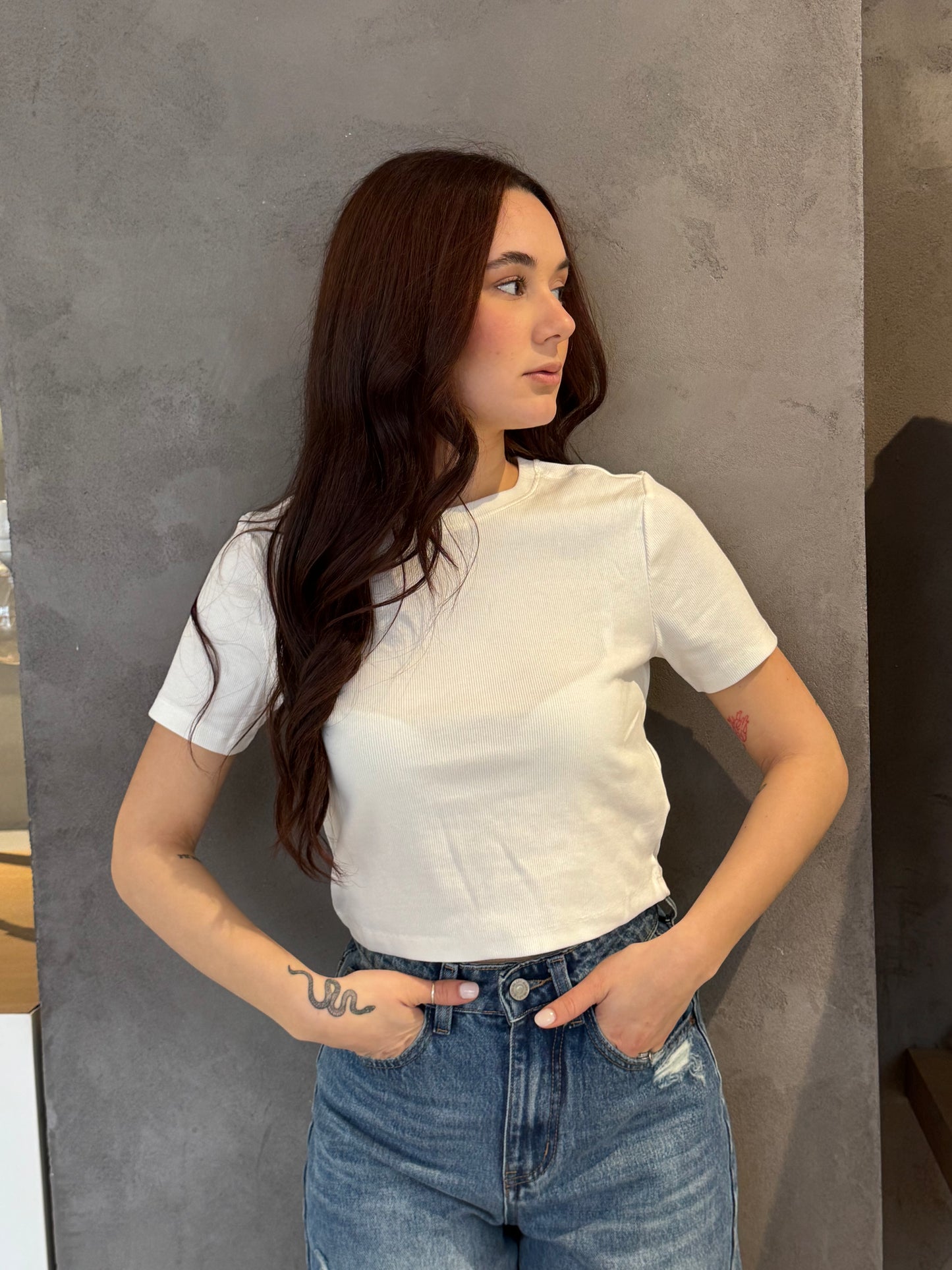 only t-shirt crop costina
