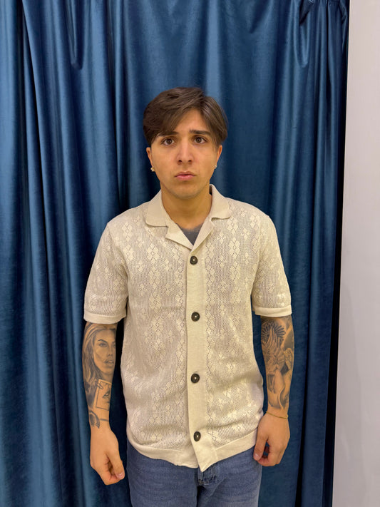 only & sons polo traforata + bottoni