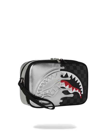 sprayground silver side drip black
