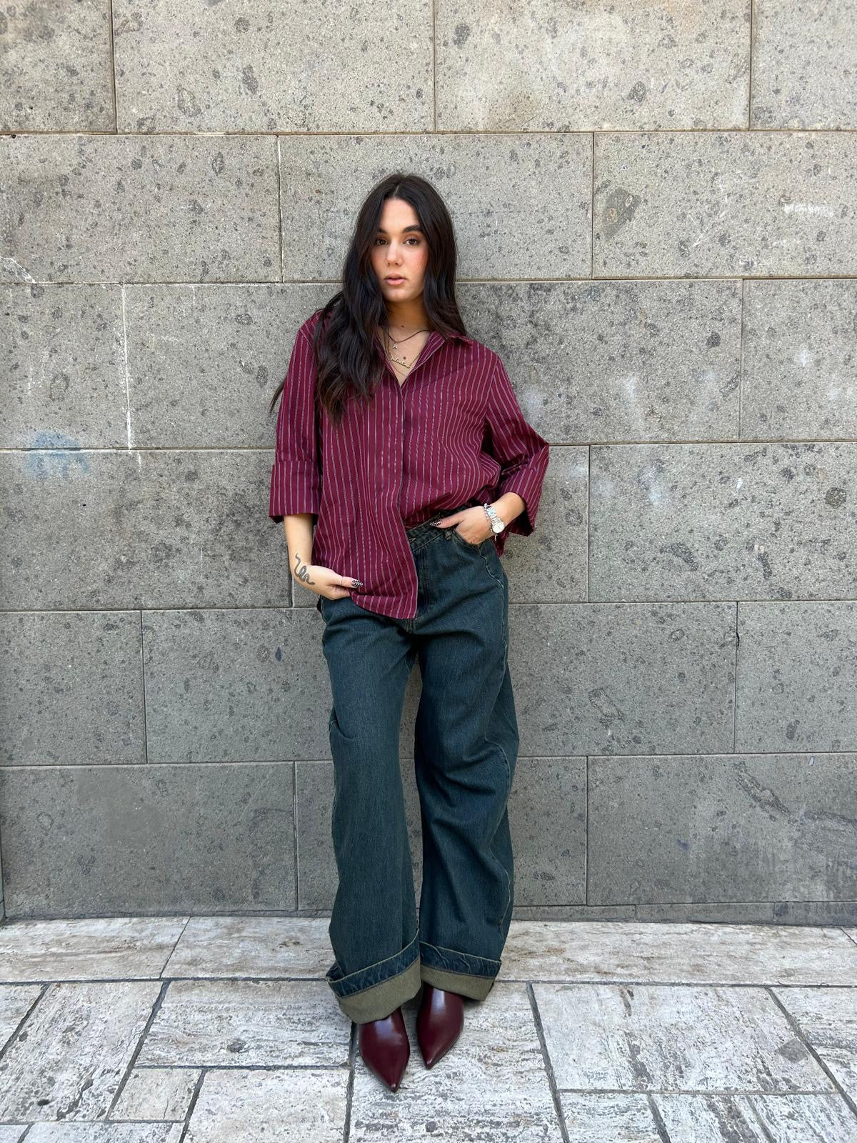 isabel camicia cotone righe