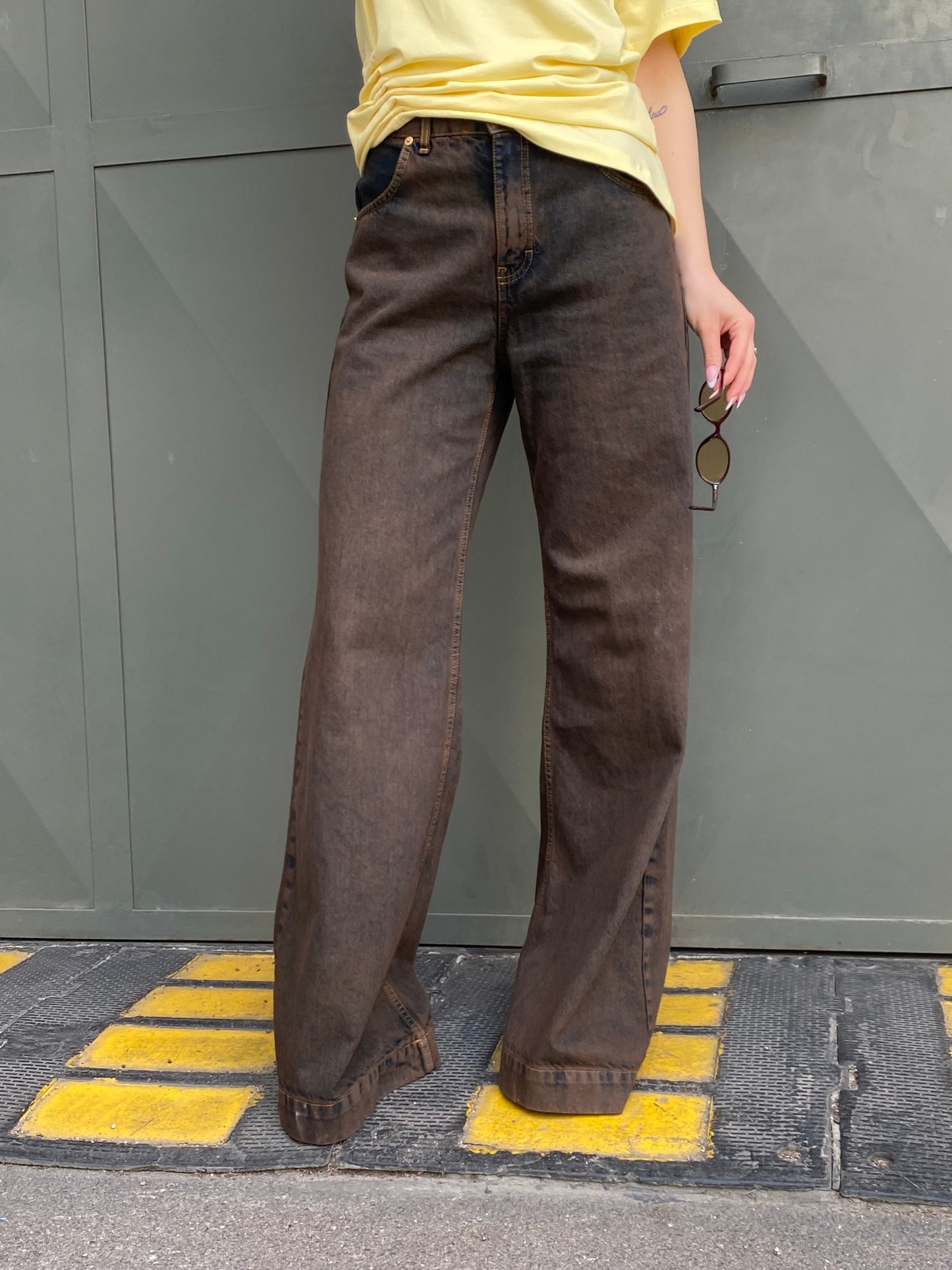 egg jeans gamba larga