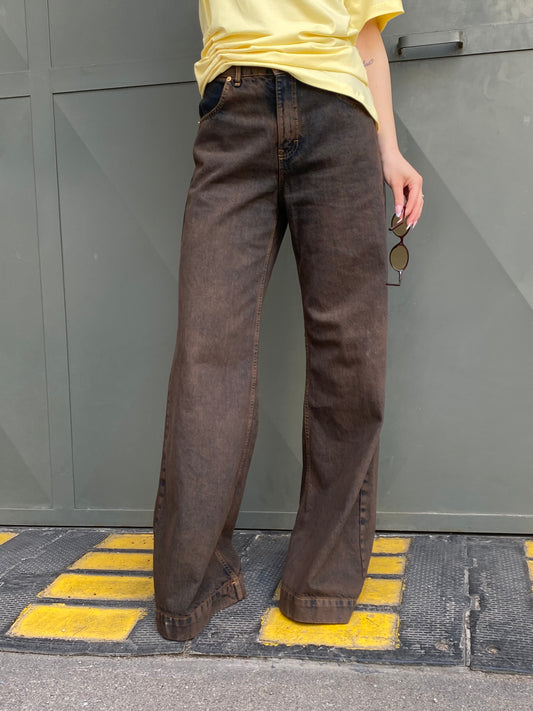 egg jeans gamba larga