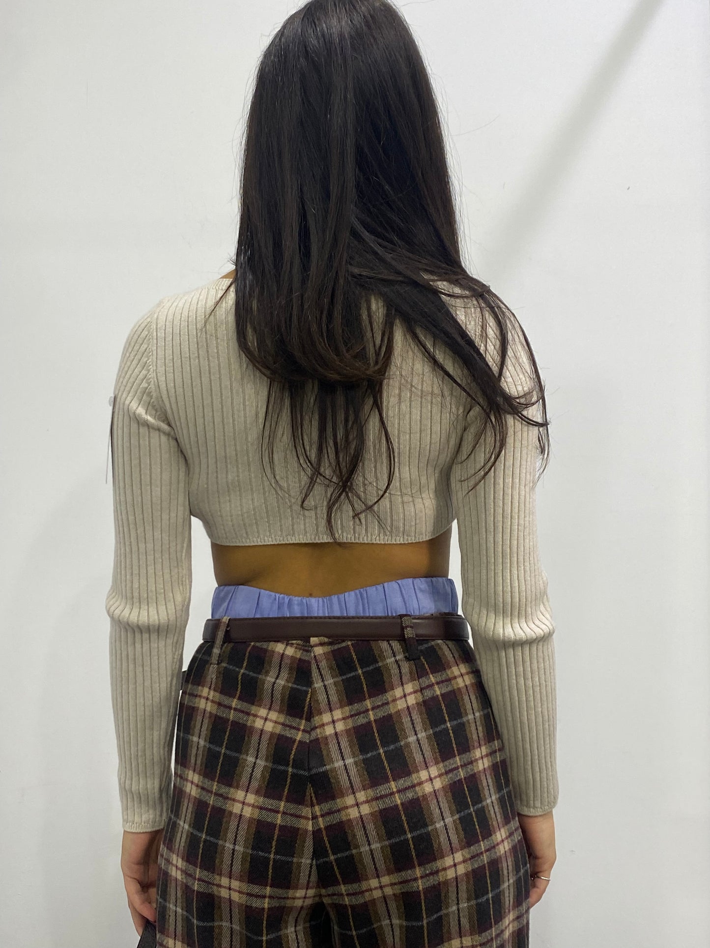 chic maglia taglio seno