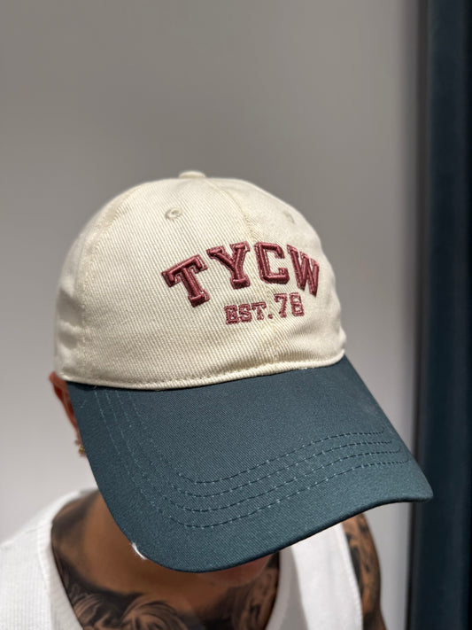 tiffosi cappello scritta contrasto