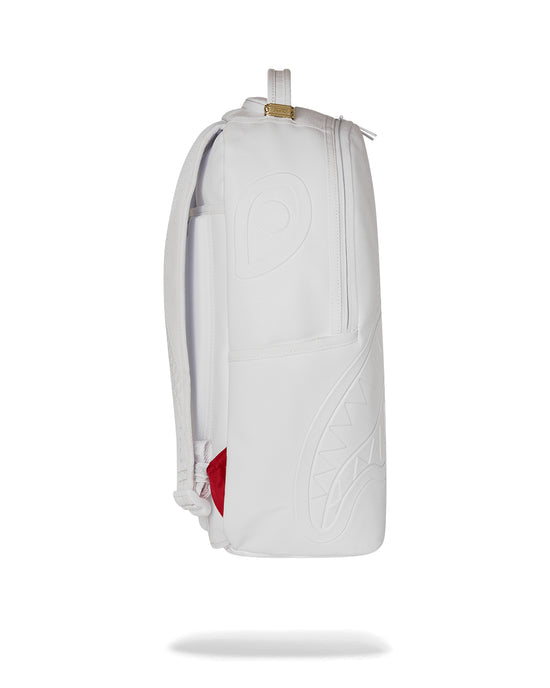 sprayground gold brick white