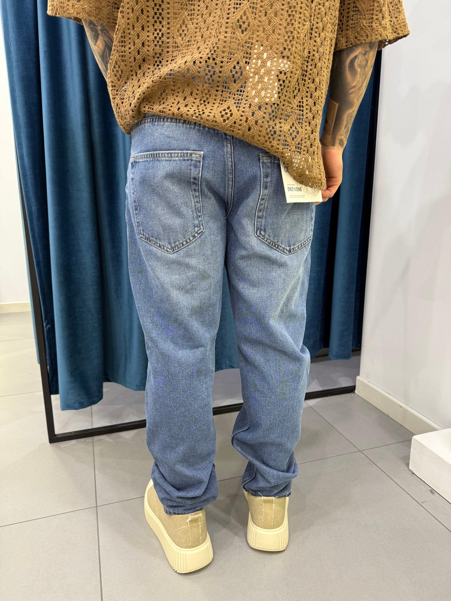 only & sons jeans cropped