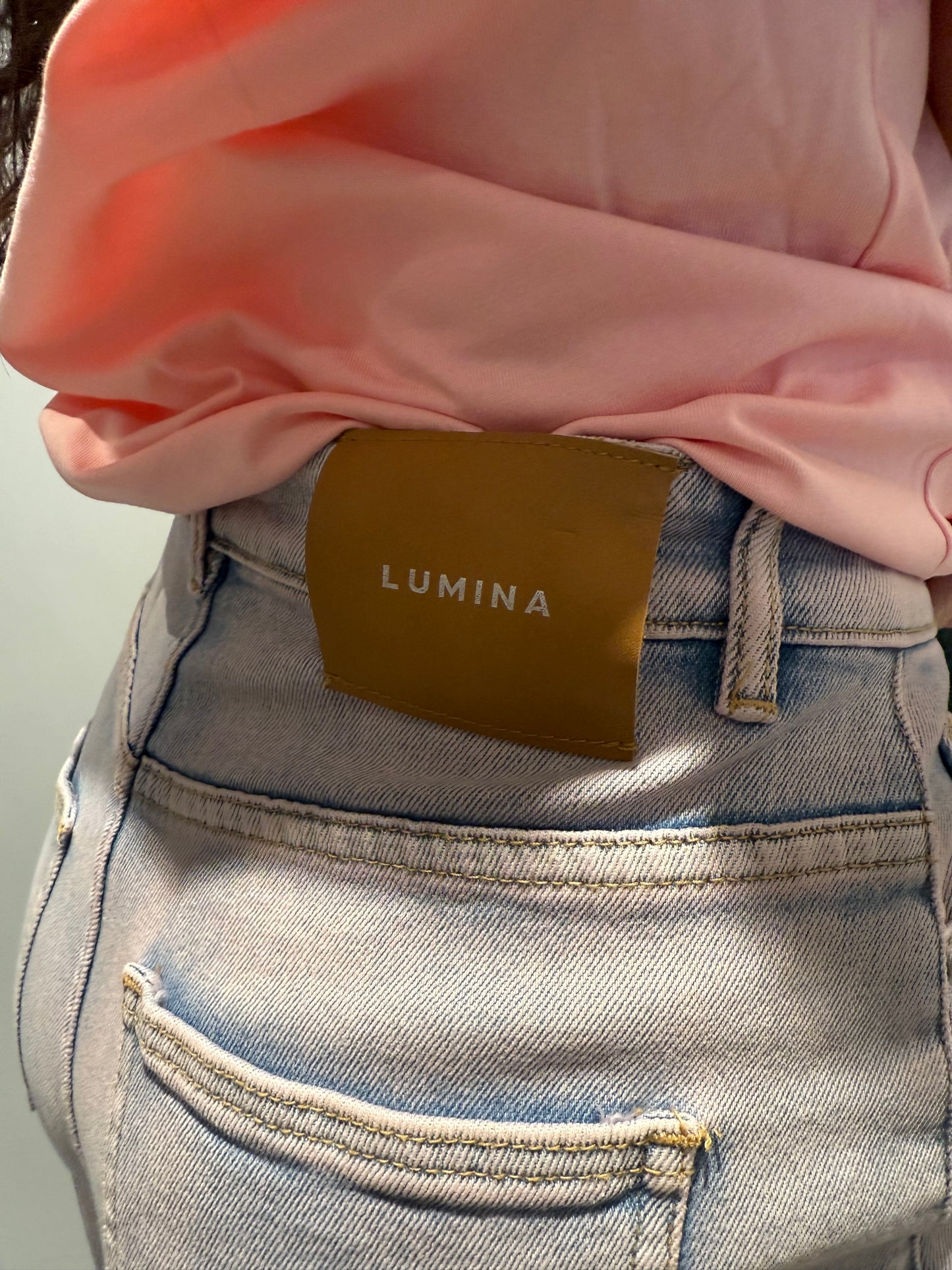 lumina jeans delavato regular