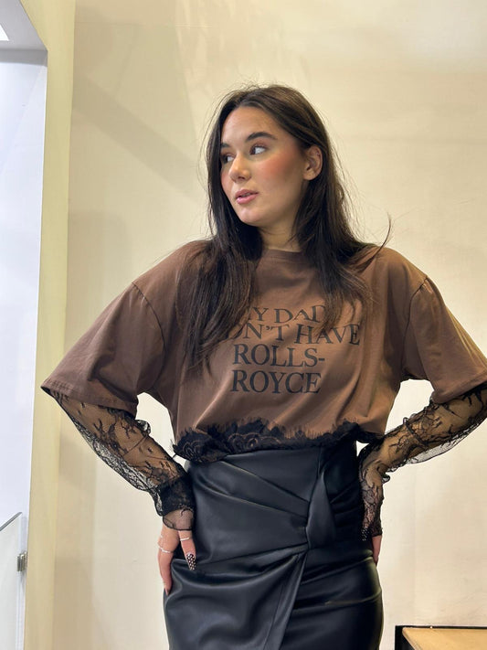 isabel t-shirt over pizzo