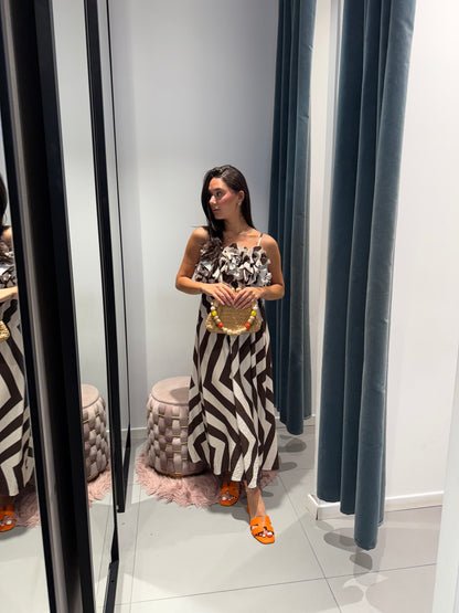 vicbee long dress rush seno