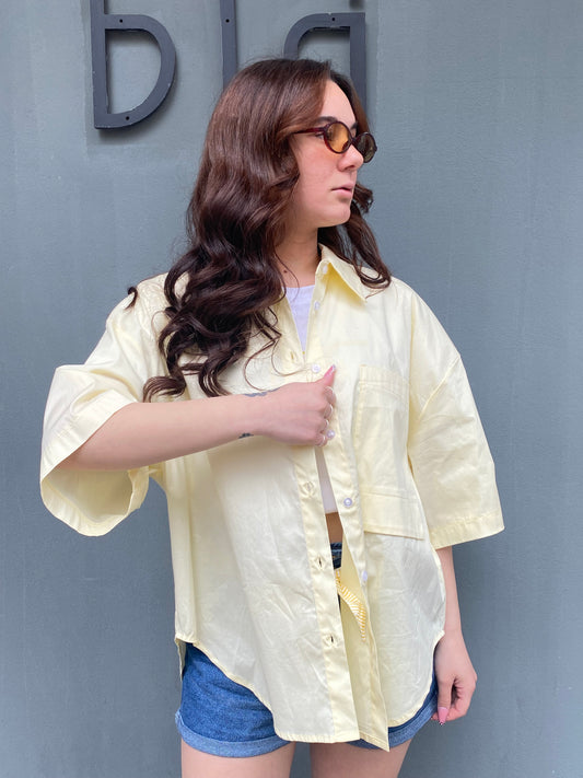 lumina camicia frange retro
