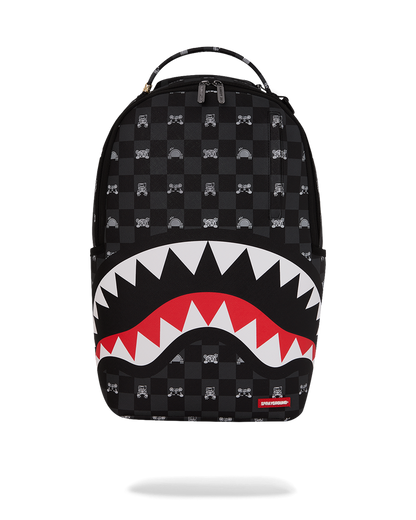 sprayground gray peeking character check