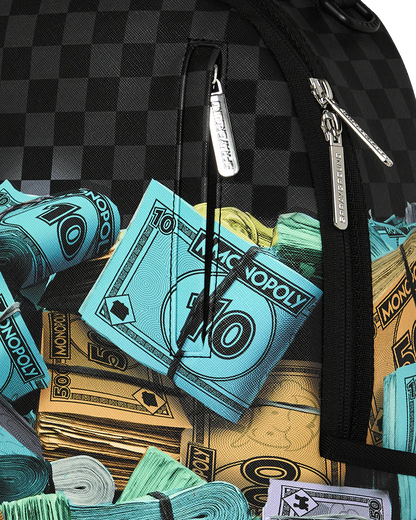 sprayground monopoly money backpack