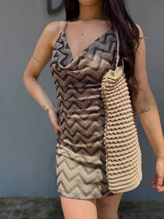 isabel mini dress lurex