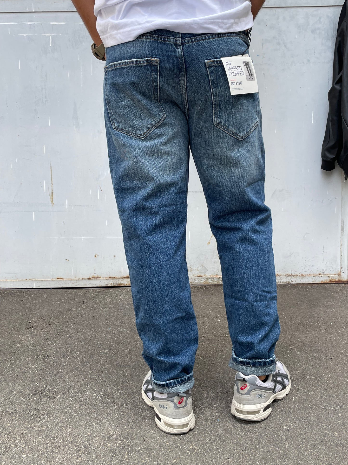 only & sons jeans tapered cropped