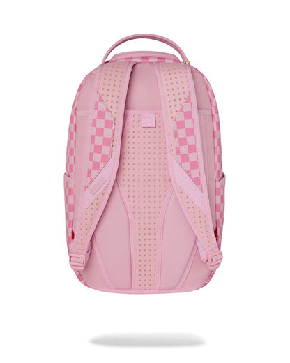 sprayground pink sip patch backpack