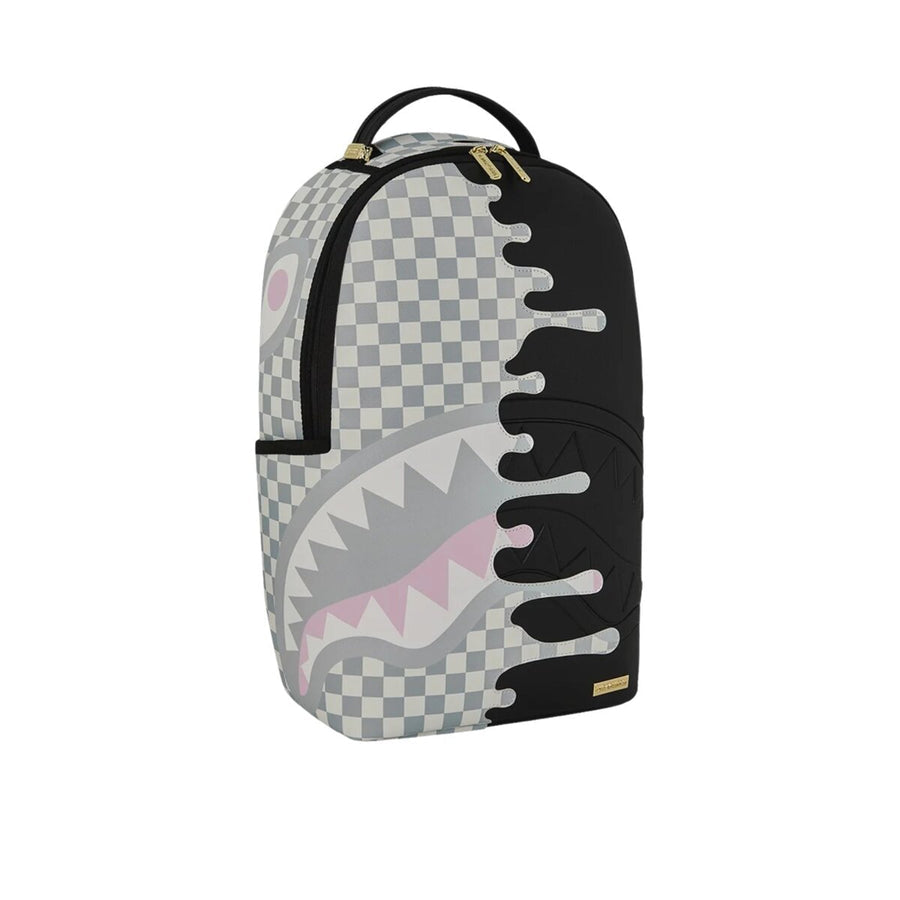 sprayground cream check backpack