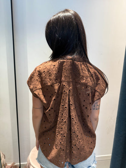 ornella b camicia pizzo