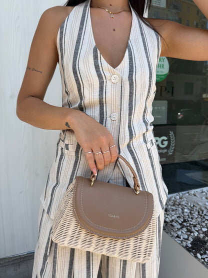 lumina gilet righe