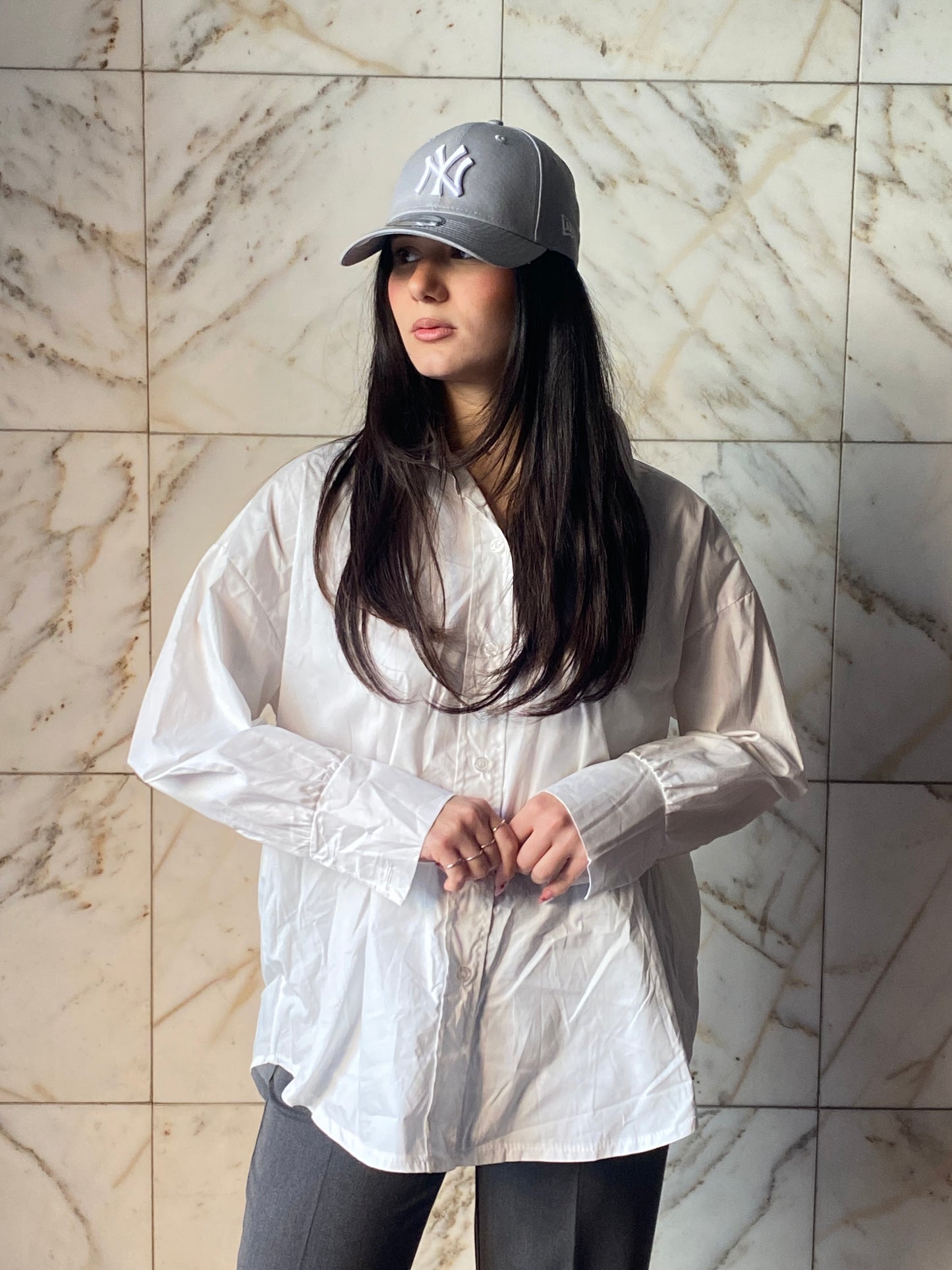 luna camicia cotone basic