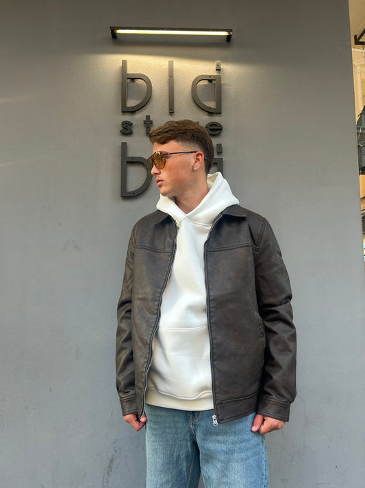 tiffosi jacket in pelle